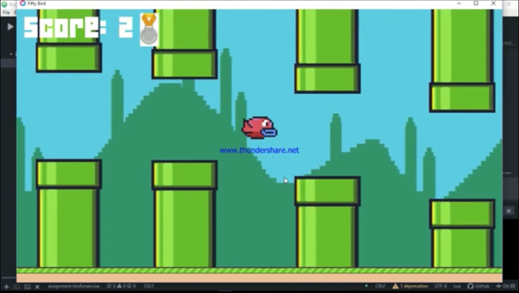 Cs50's Introduction to Game Development Assignment 1 flappy bird walkthrough video
